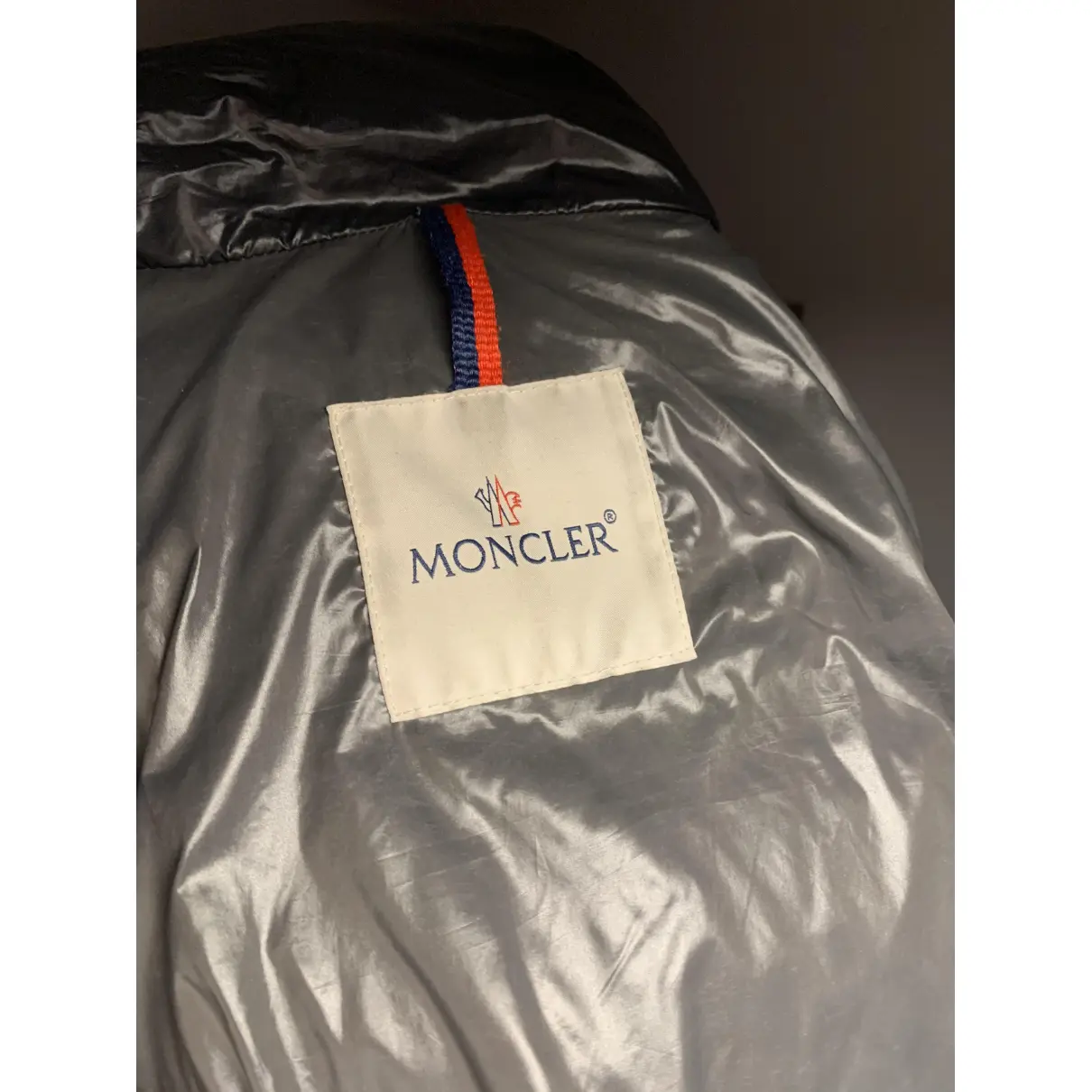 Black Polyamide Jacket Classic Moncler