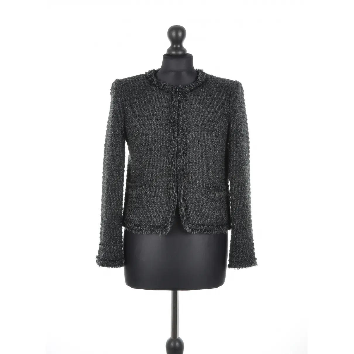 Buy Alice & Olivia Black Polyester Jacket online