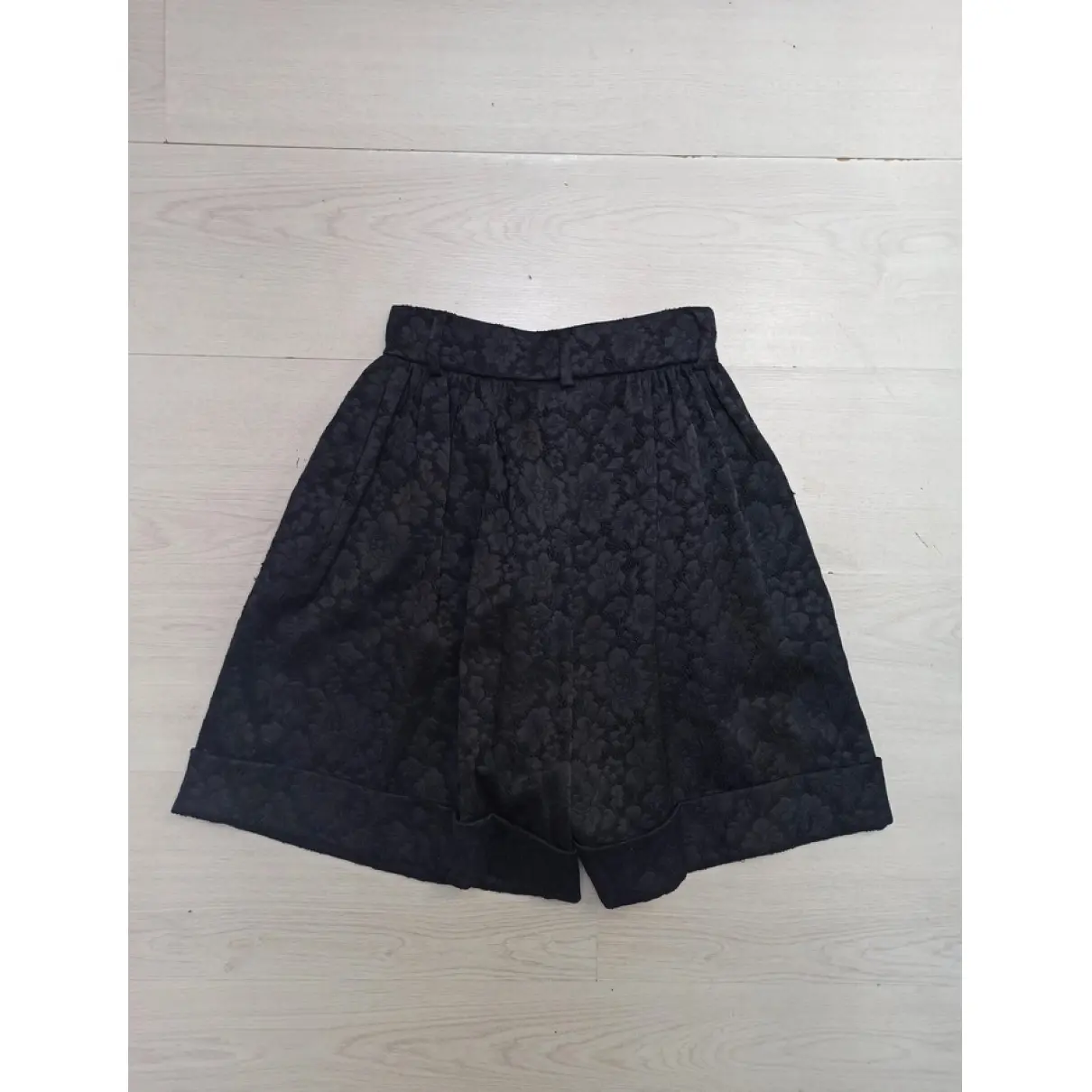 Buy Dolce & Gabbana Black Polyester Shorts online