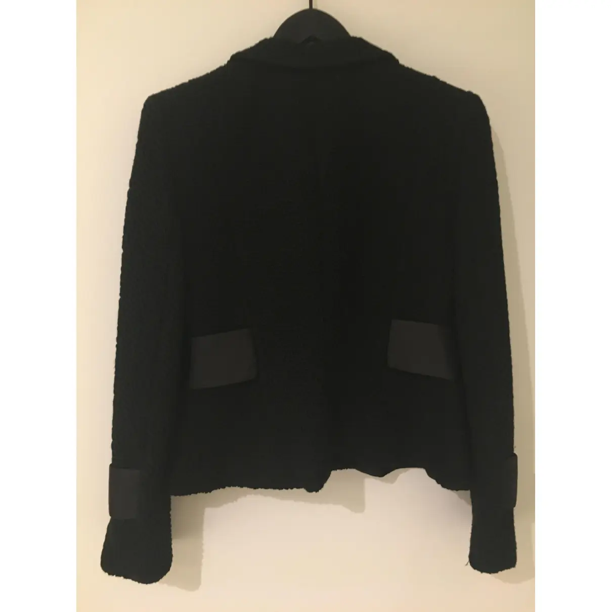 Buy Giorgio Armani Black Polyester Jacket online
