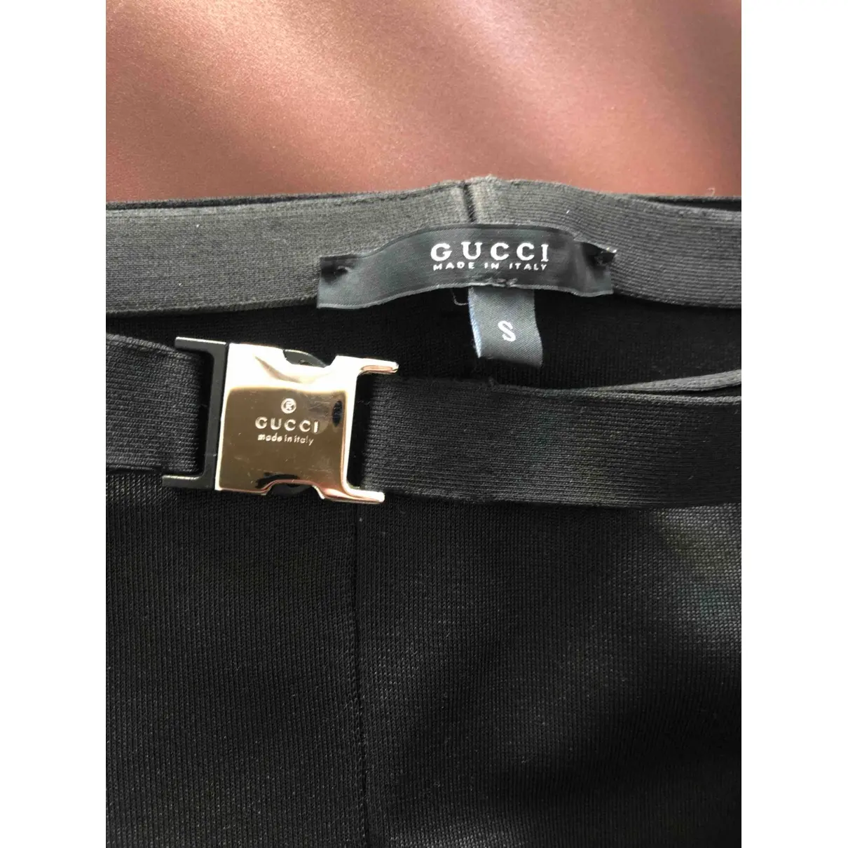 Buy Gucci Black Polyester Shorts online