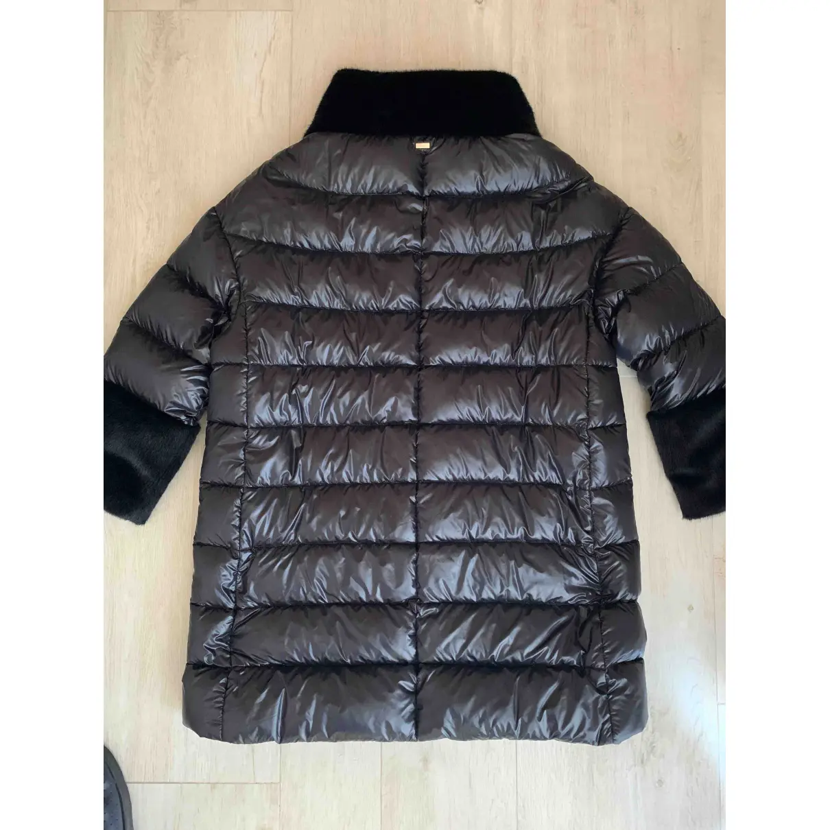 Buy Herno Black Polyester Jacket online