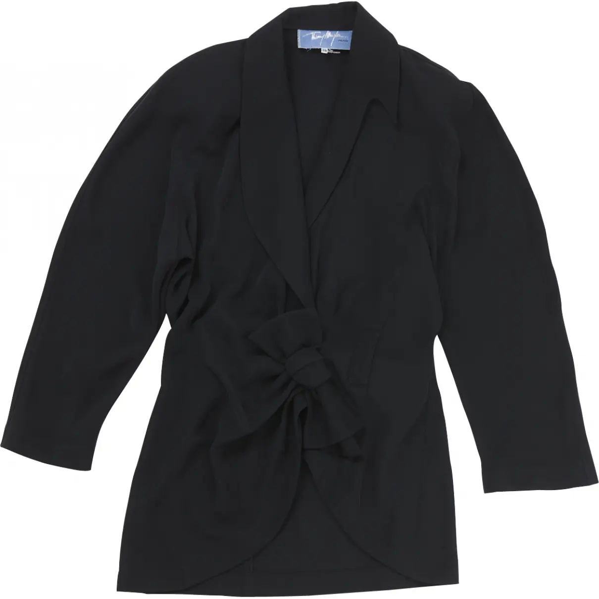 Black Polyester Jacket Thierry Mugler - Vintage