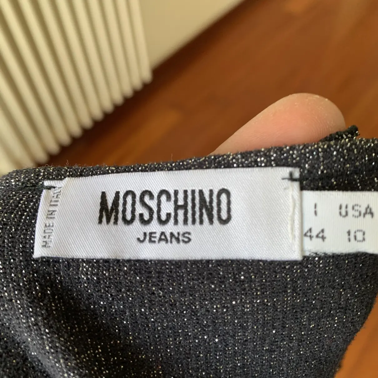 Black Polyester Knitwear Moschino - Vintage