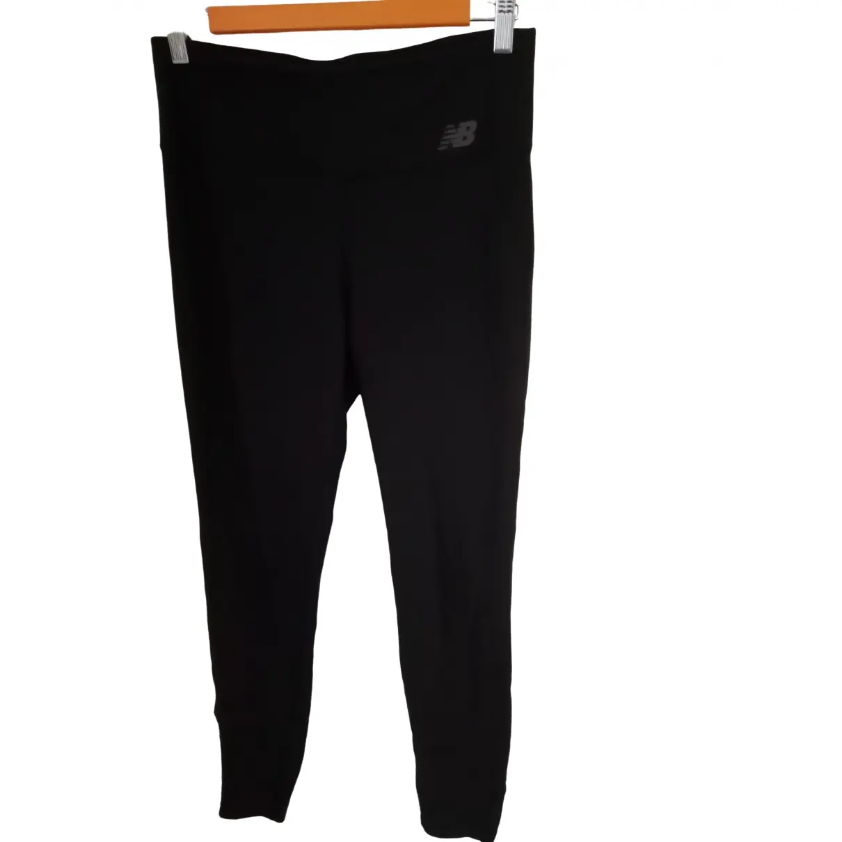 Black Polyester Trousers New Balance