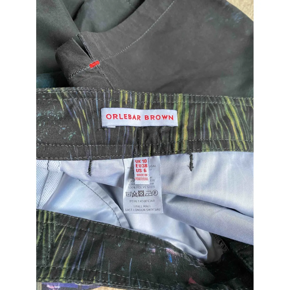 Buy Orlebar Brown Black Polyester Shorts online