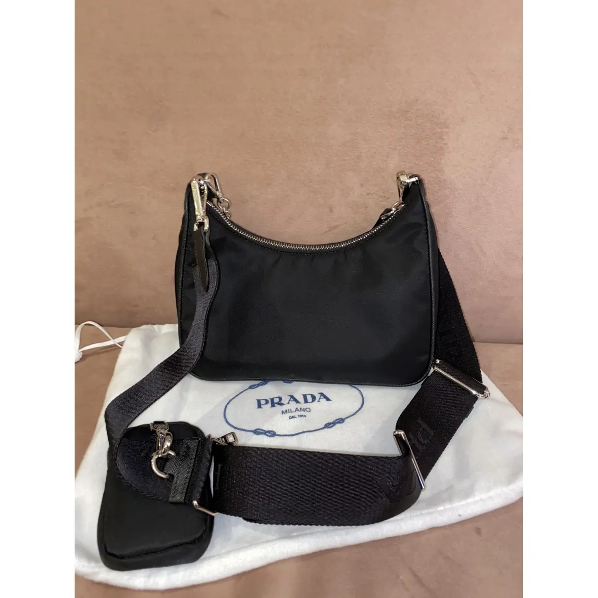 Prada Re-edition handbag for sale