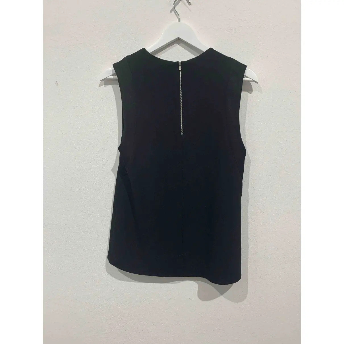 Sandro Black Polyester Top for sale