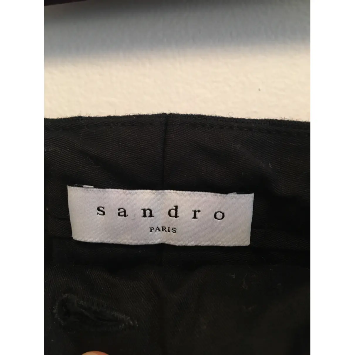 Luxury Sandro Trousers Women