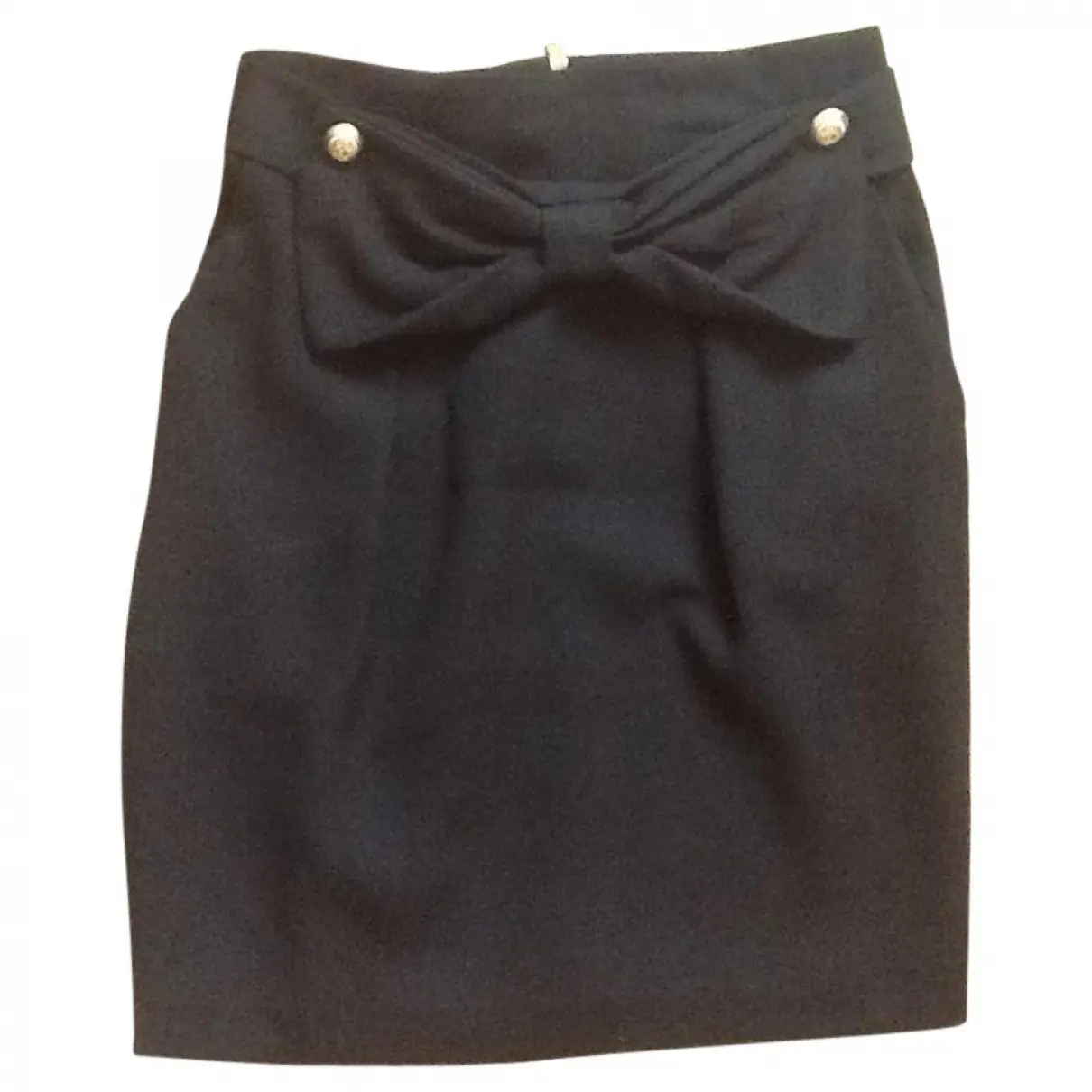Black Polyester Skirt Sandro