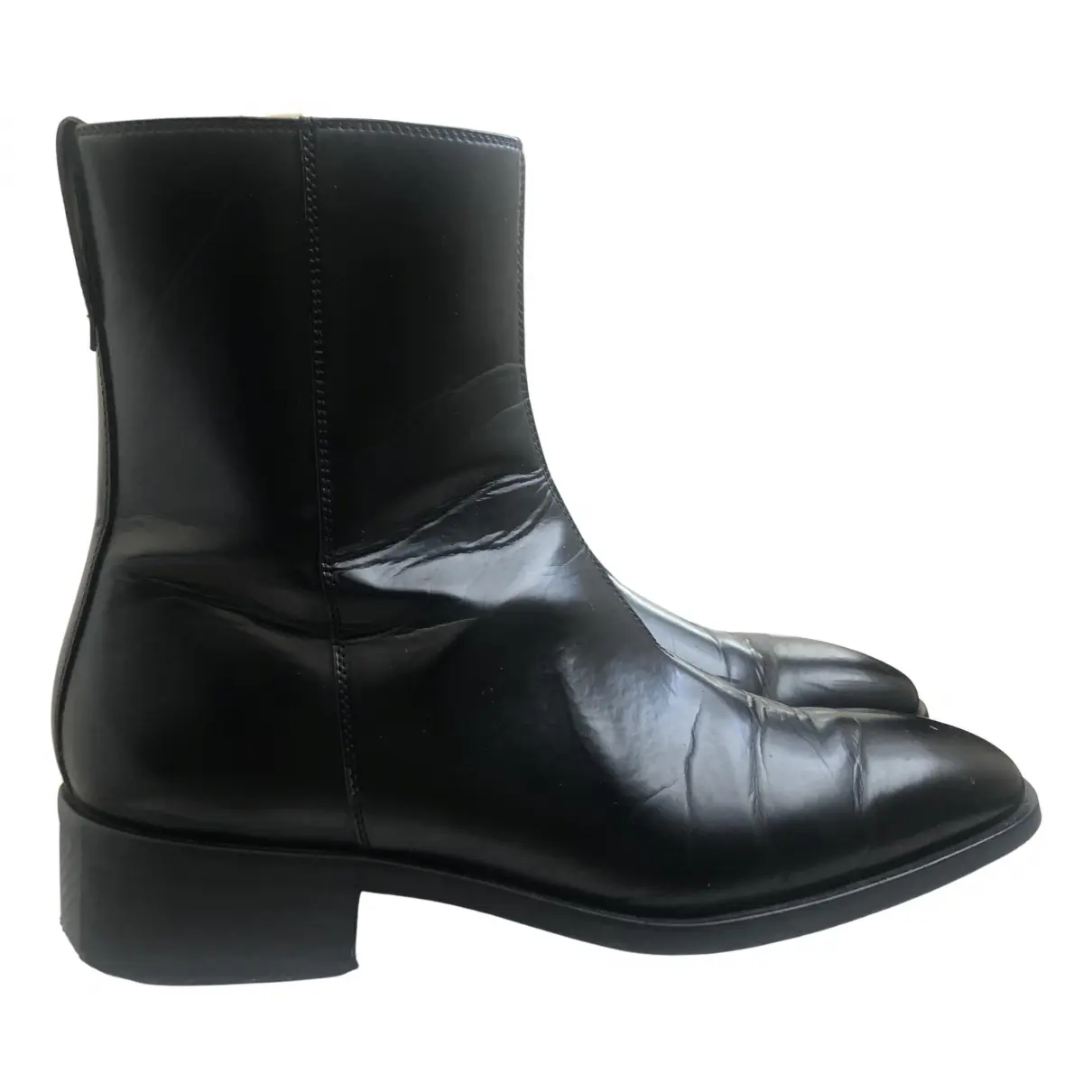 Black Polyester Boots Stella McCartney