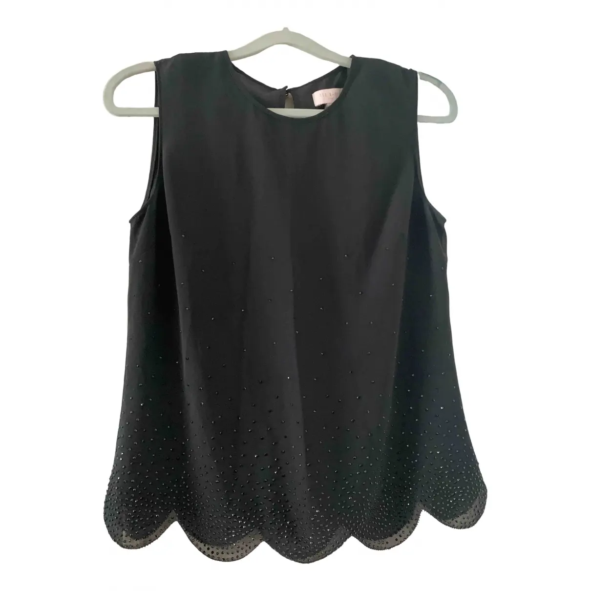 Black Polyester Top Ted Baker
