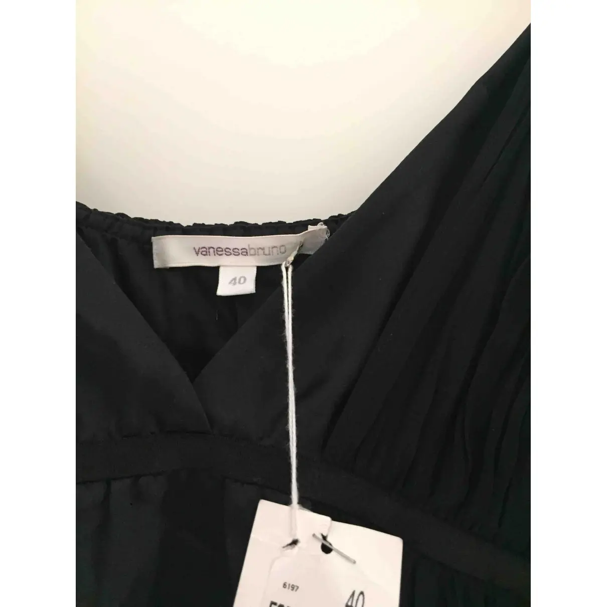 Buy Vanessa Bruno Black Polyester Dress online