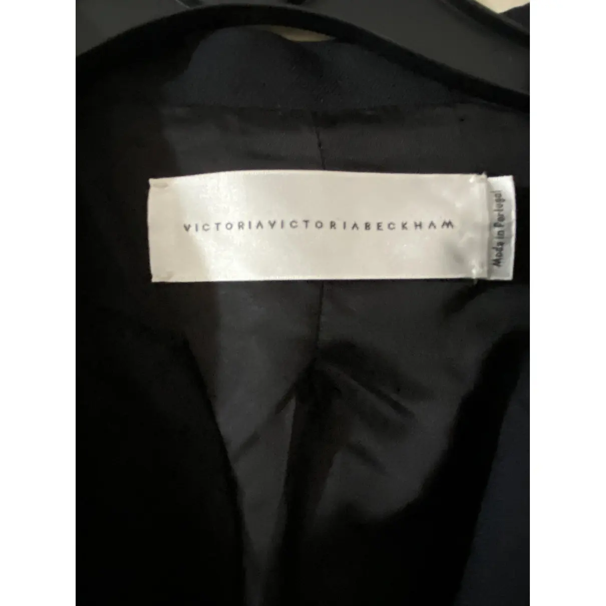 Buy Victoria, Victoria Beckham Black Polyester Jacket online