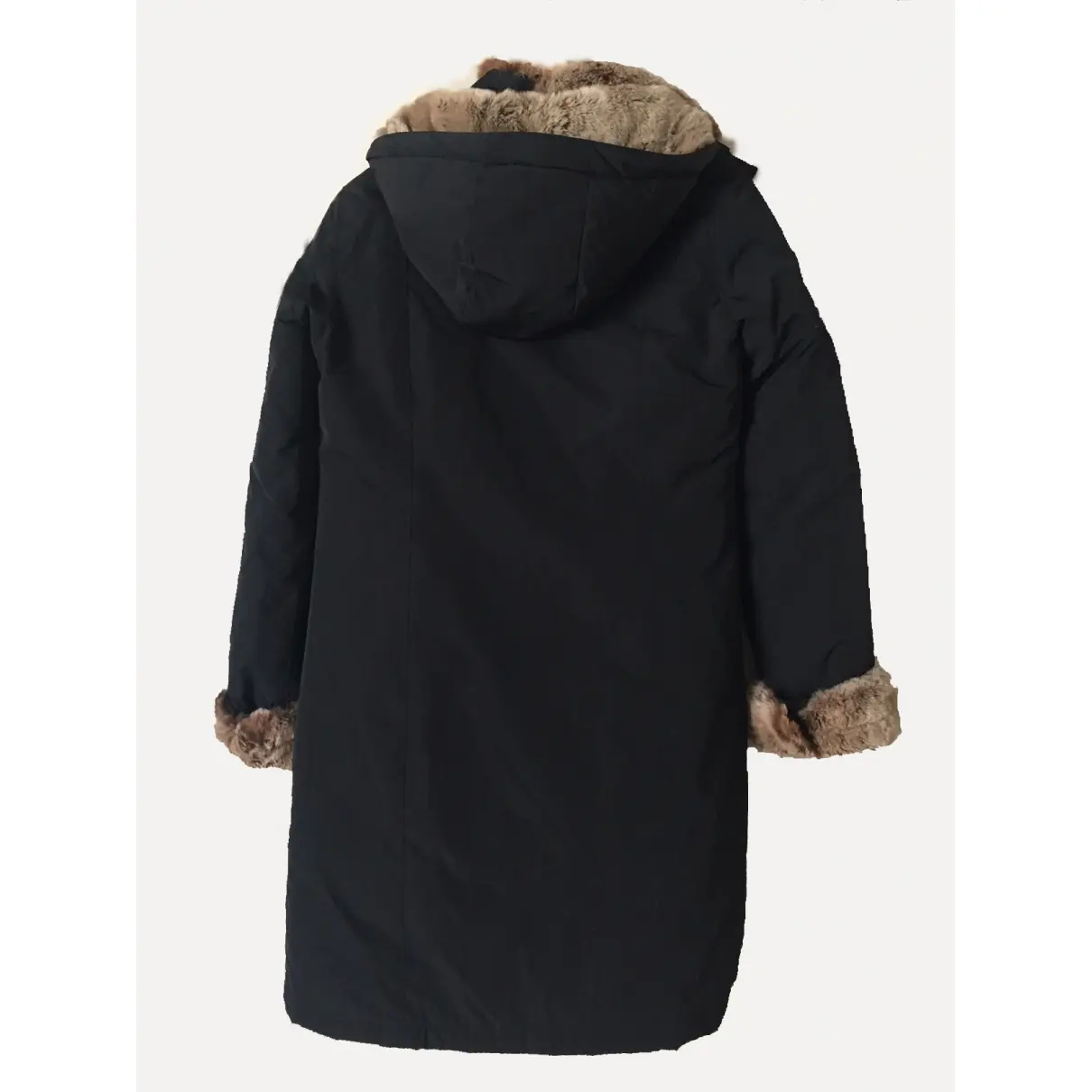 Buy Woolrich Black Polyester Coat online