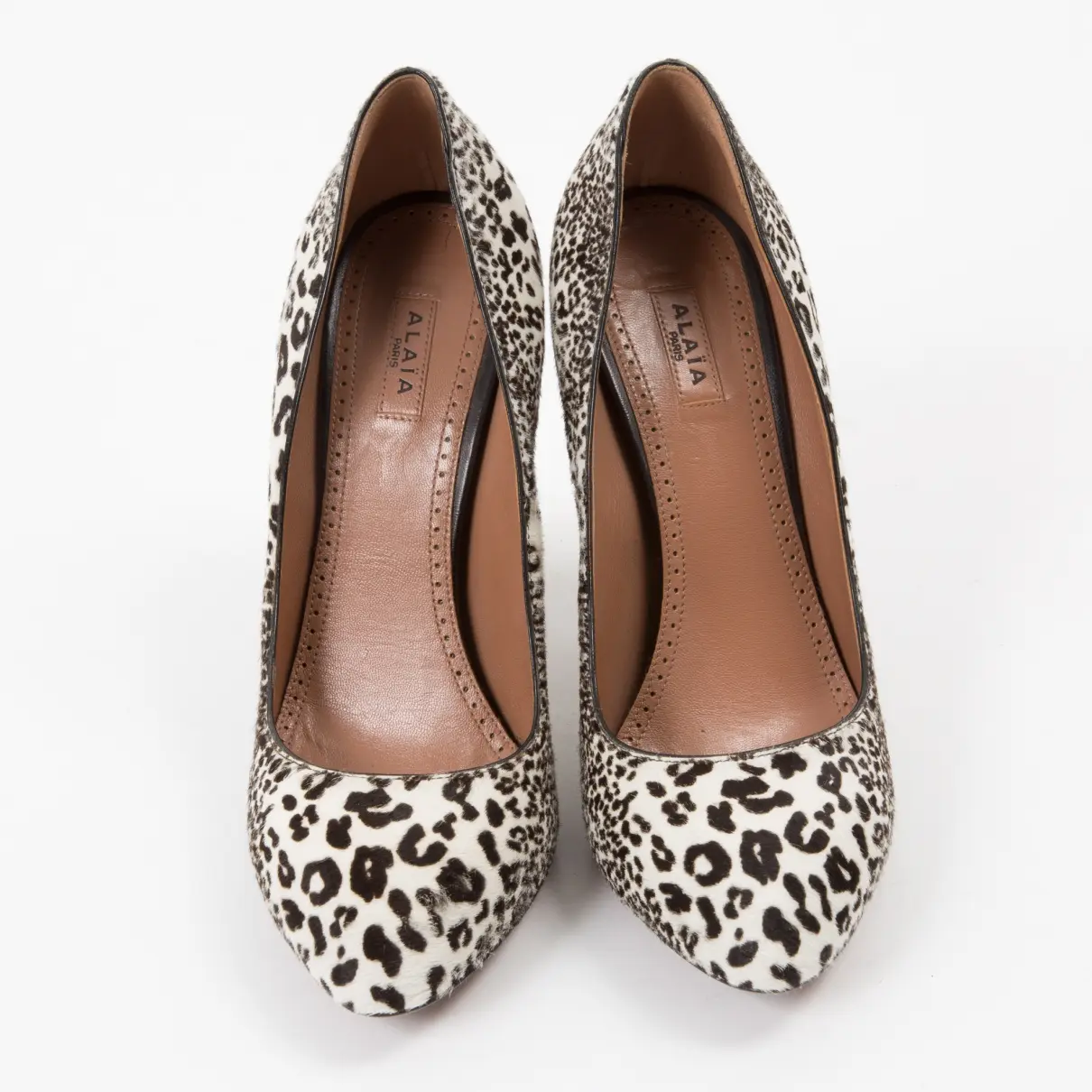Buy Alaïa Pony-style calfskin heels online
