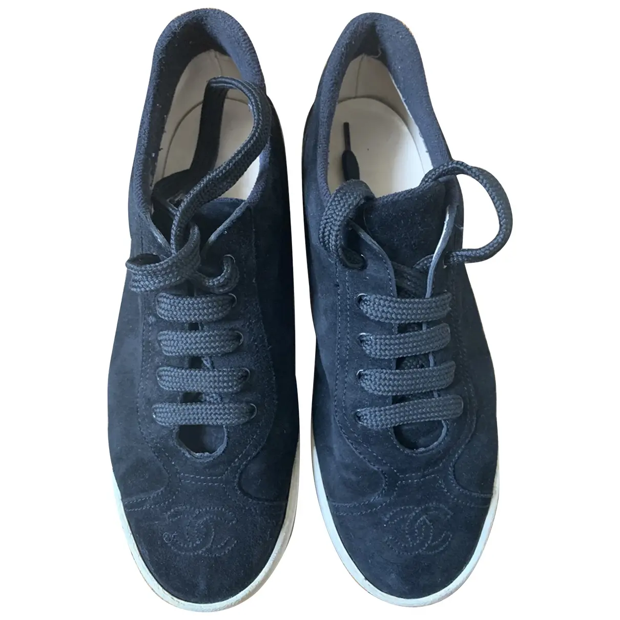 Pony-style calfskin trainers Chanel - Vintage