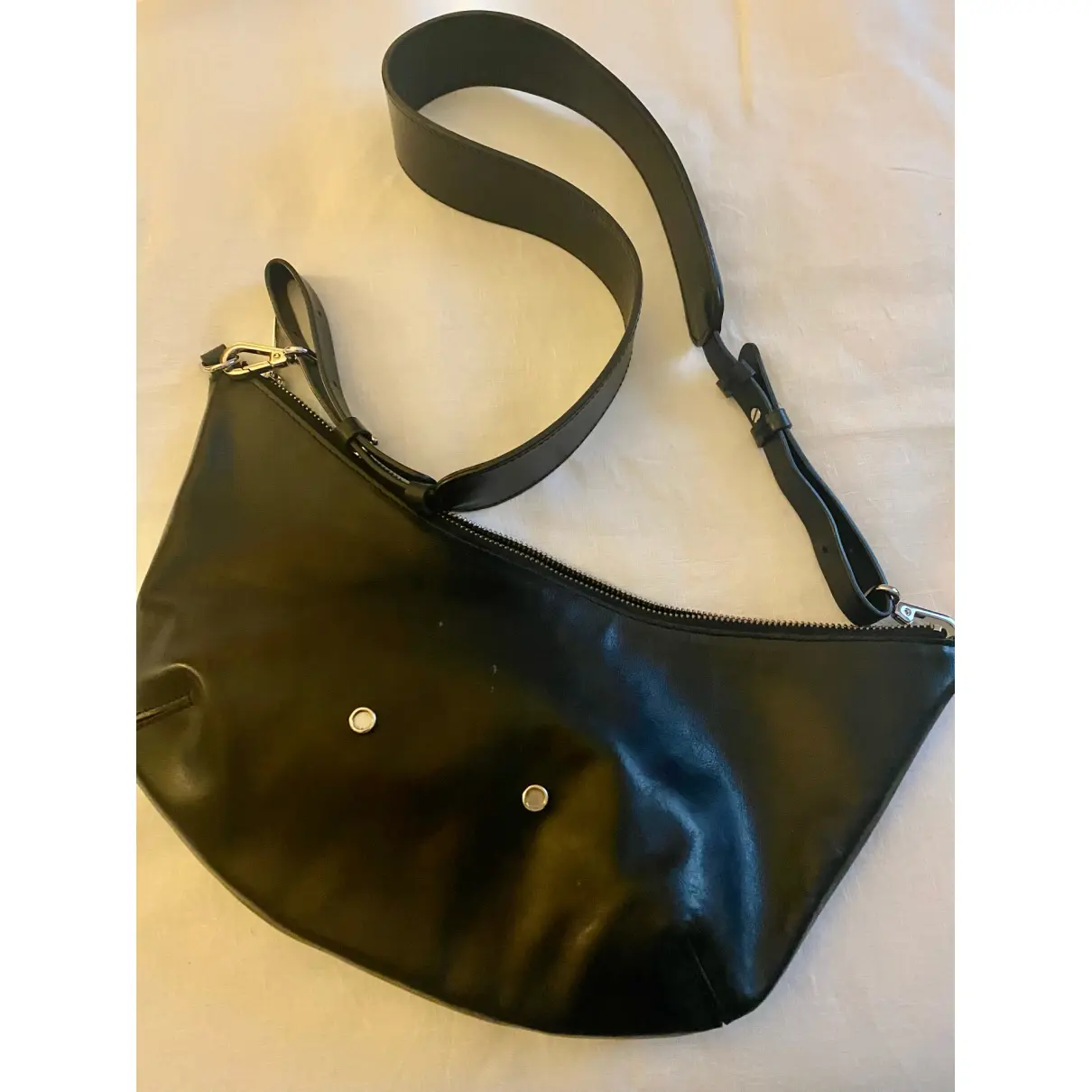 Pony-style calfskin handbag Cos