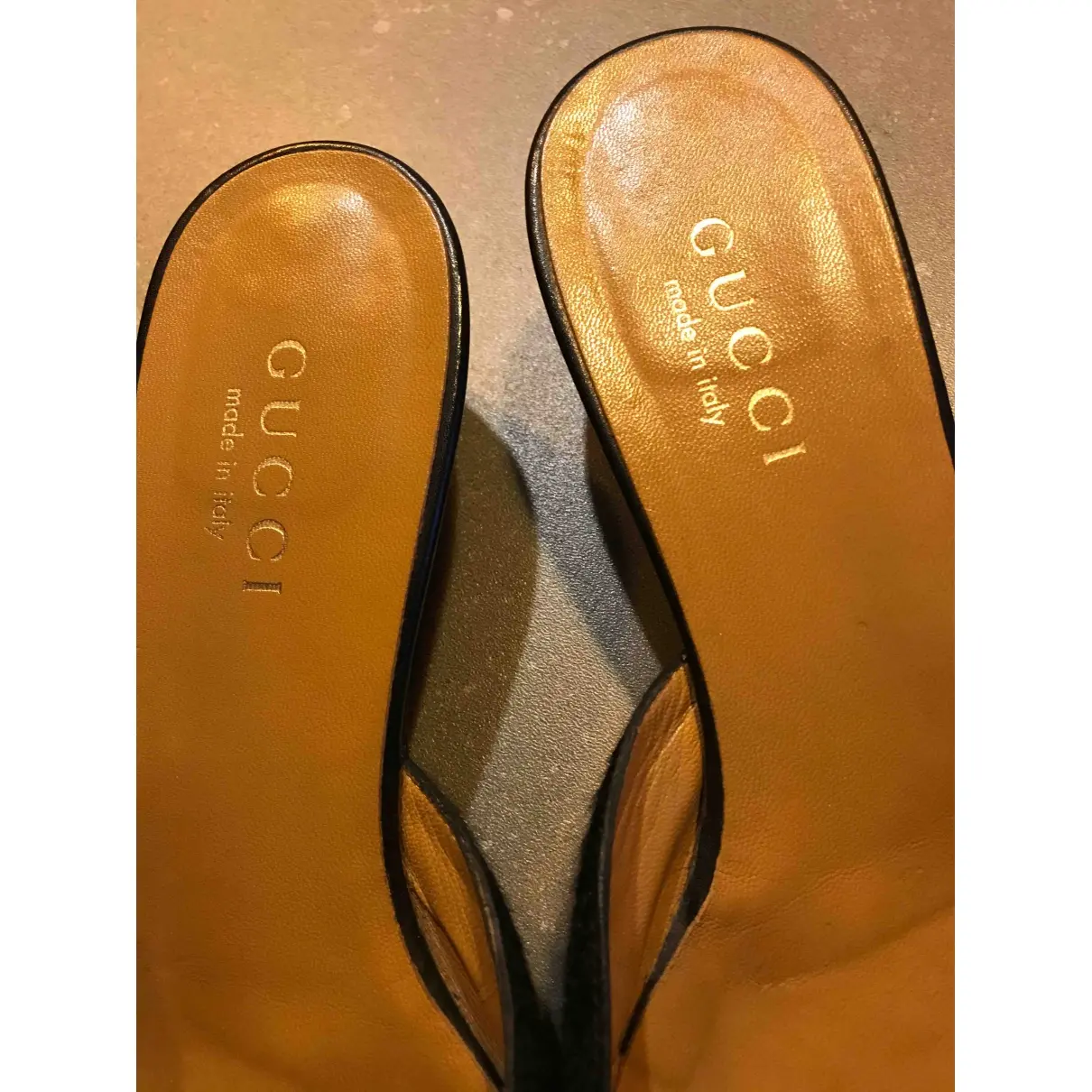 Buy Gucci Pony-style calfskin mules & clogs online - Vintage