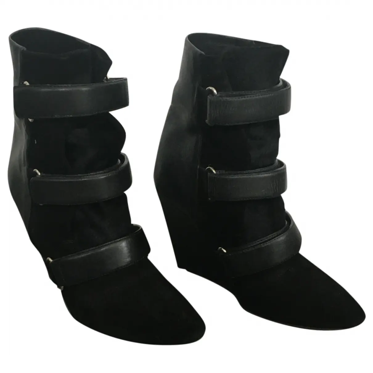 Pony-style calfskin ankle boots Isabel Marant