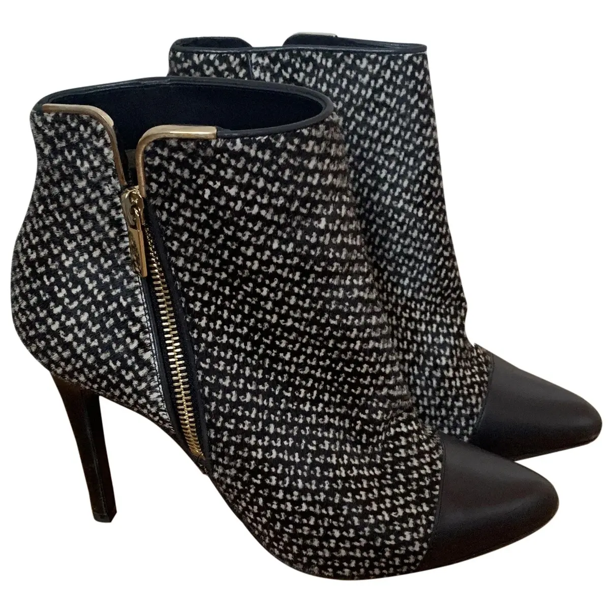Pony-style calfskin ankle boots Lanvin