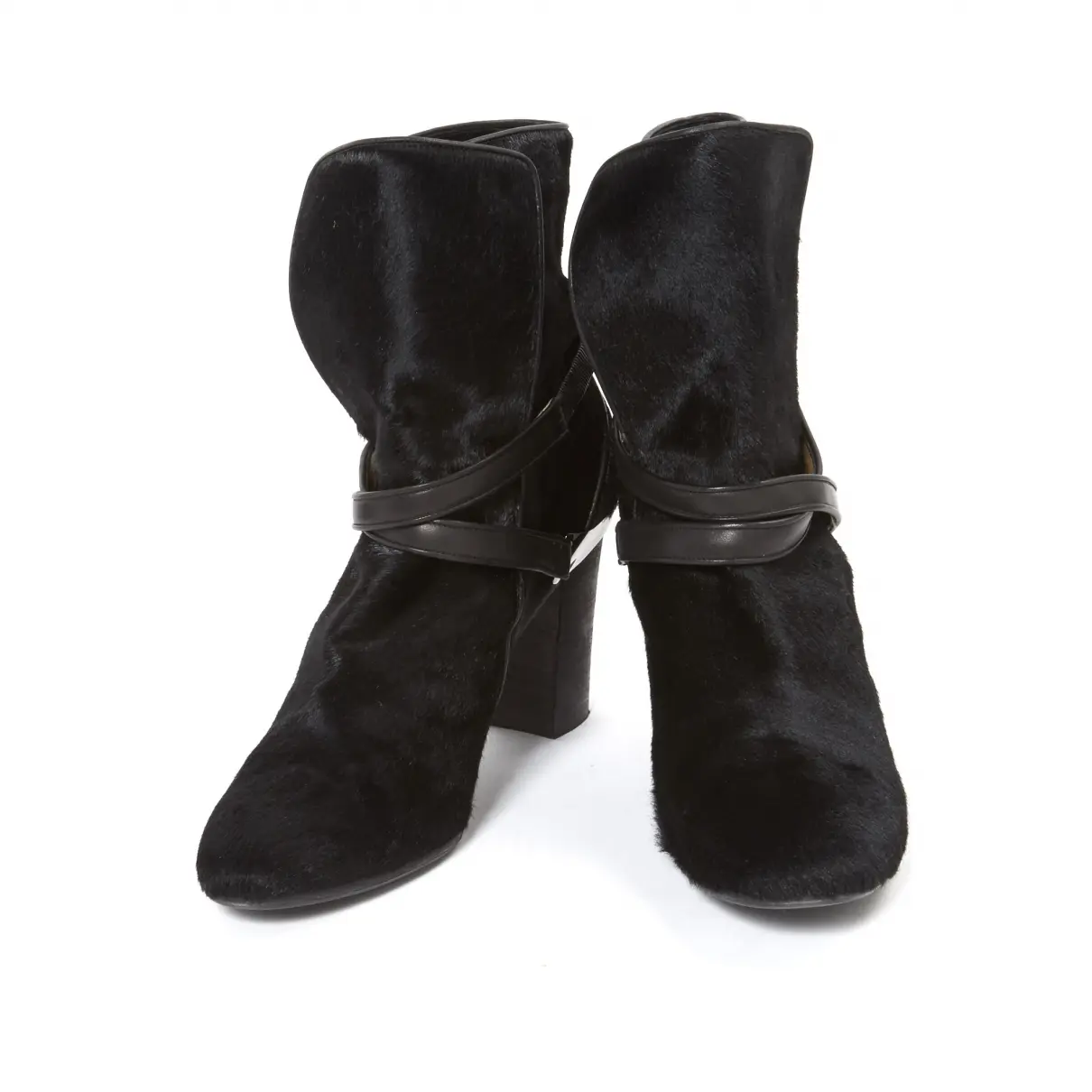 Lanvin Pony-style calfskin ankle boots for sale