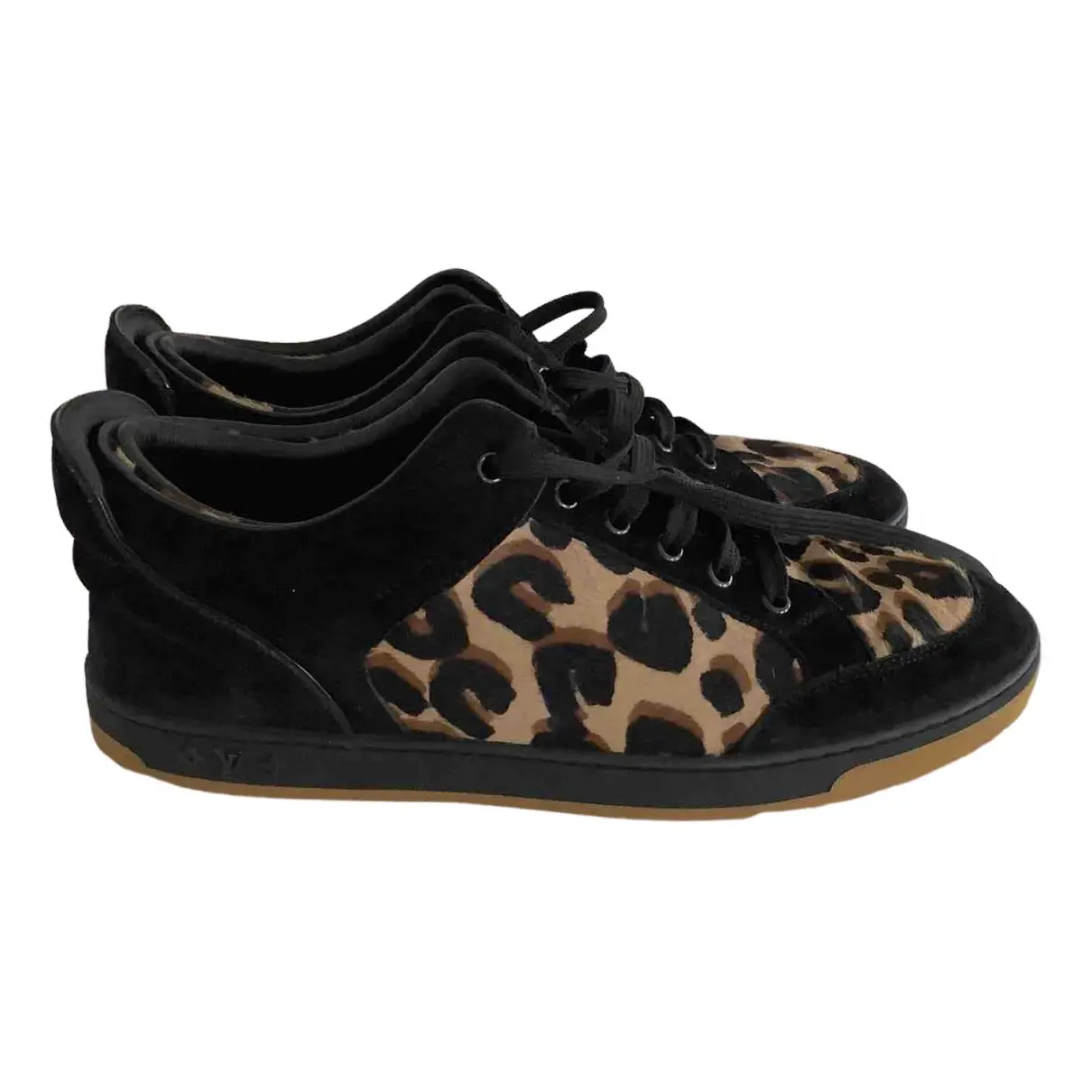 Pony-style calfskin trainers Louis Vuitton