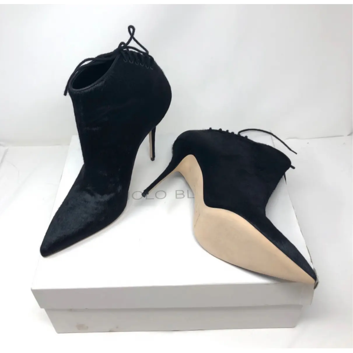 Luxury Manolo Blahnik Ankle boots Women