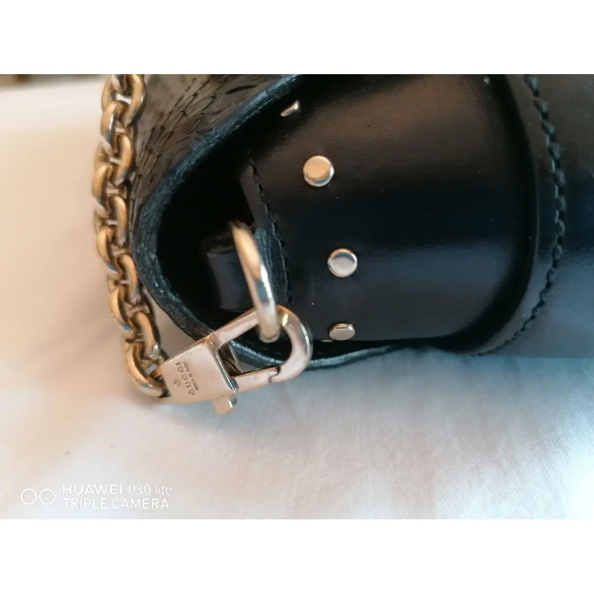 Python clutch bag Gucci - Vintage
