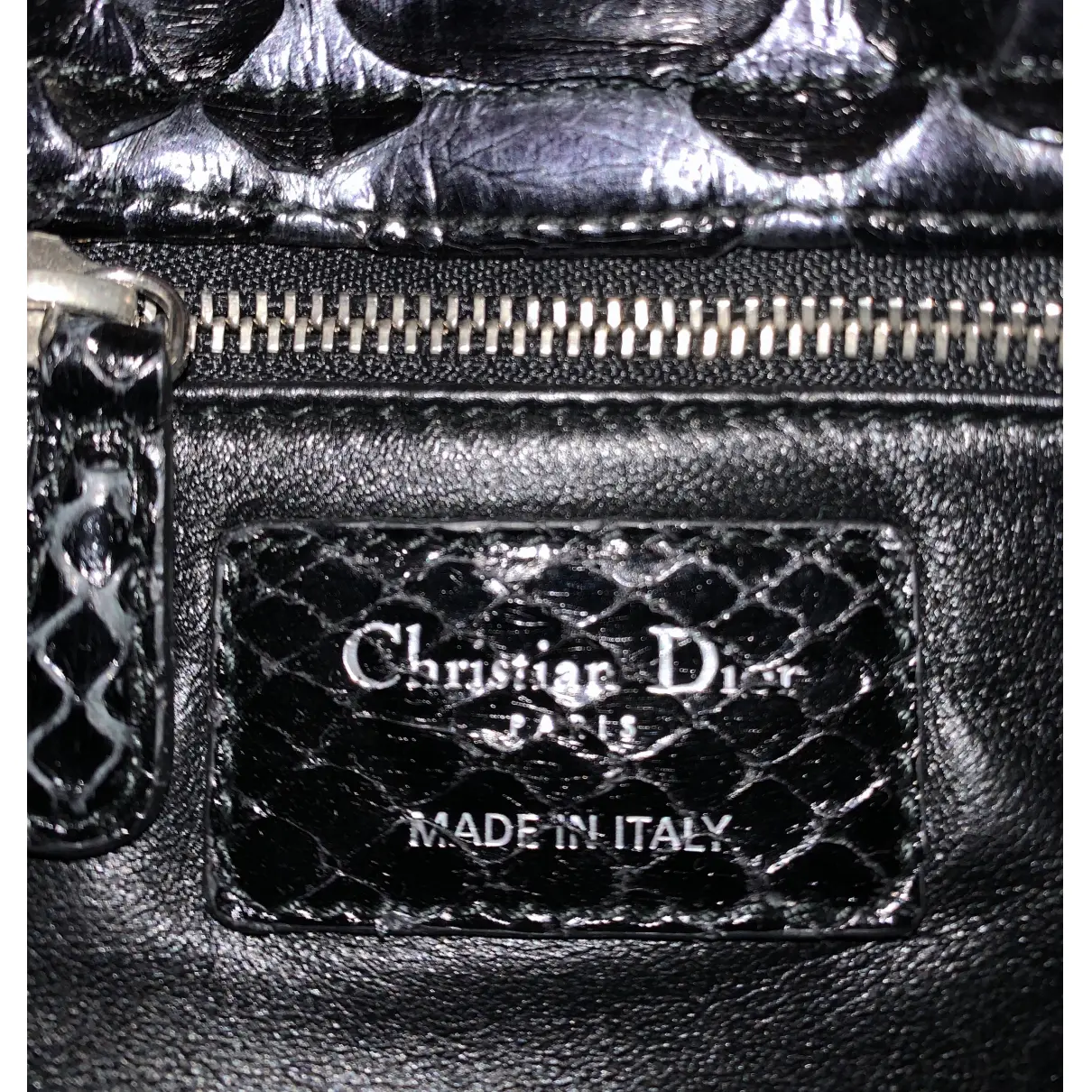 Lady Dior python handbag Dior