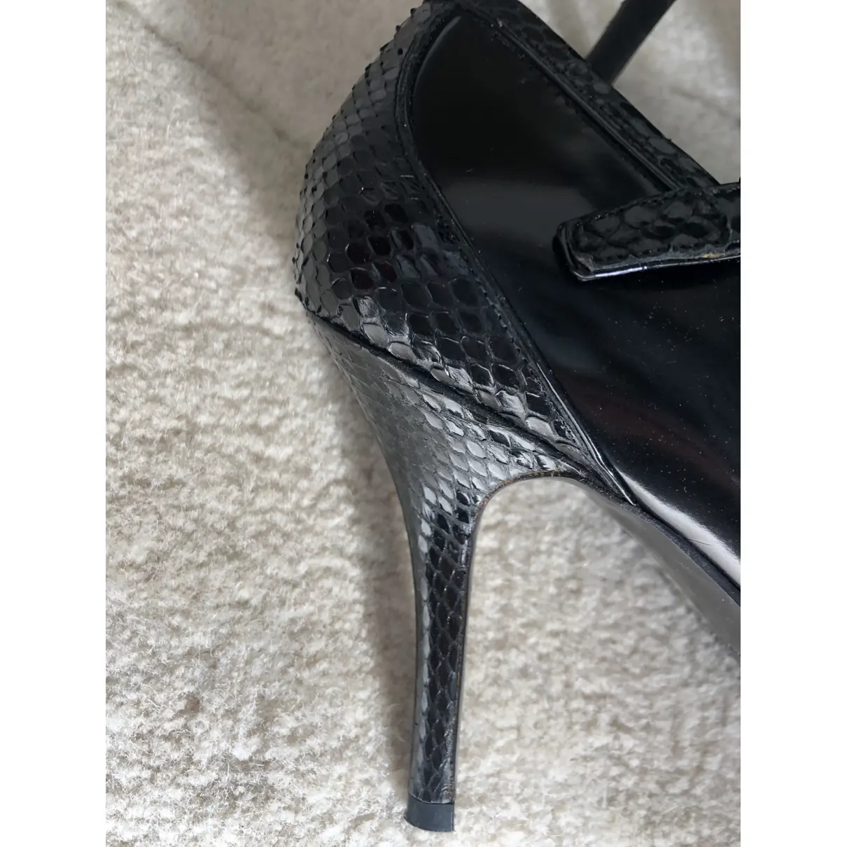Python heels Louis Vuitton