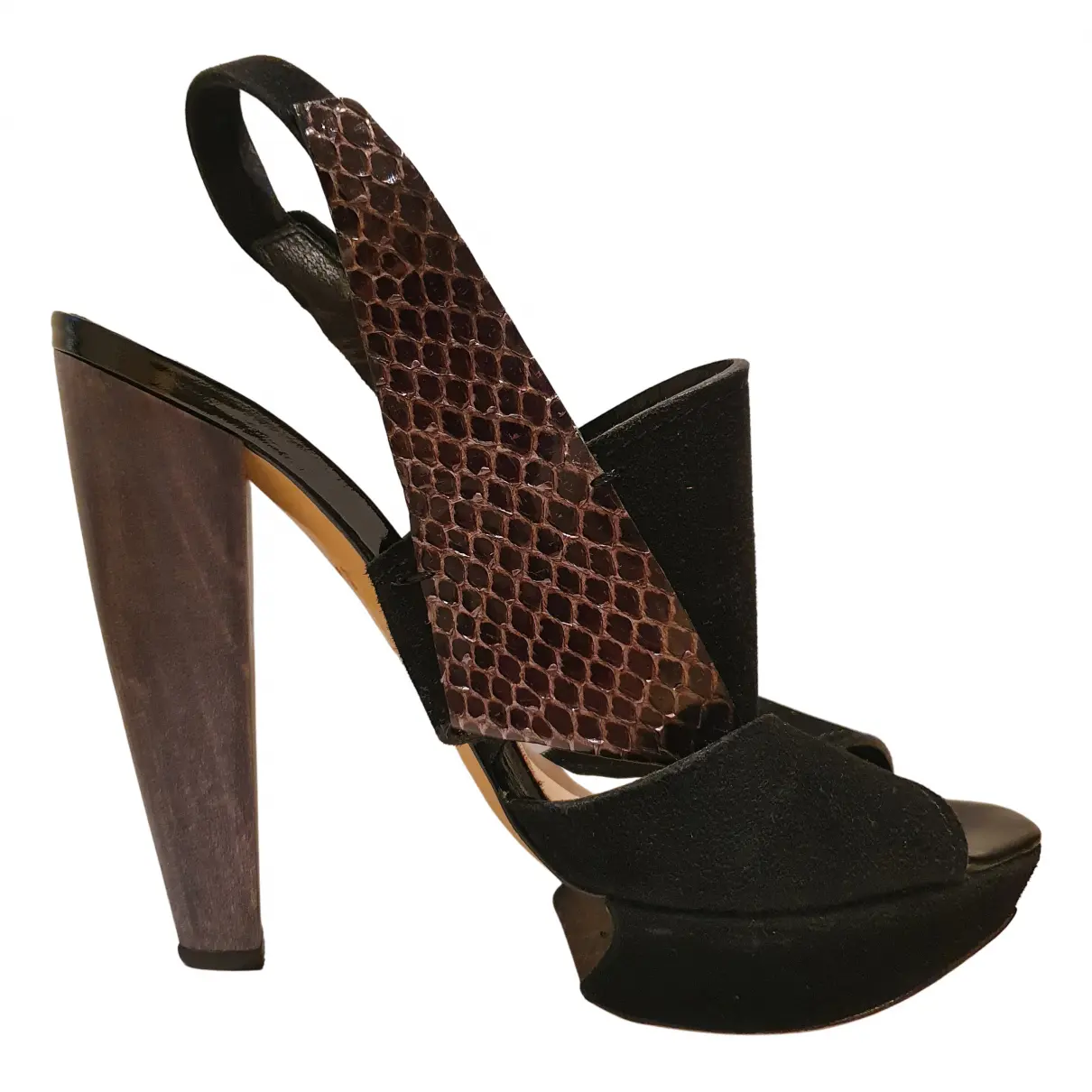 Buy Nicholas Kirkwood Python heels online