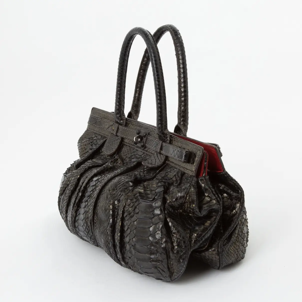 ZAGLIANI Python handbag for sale