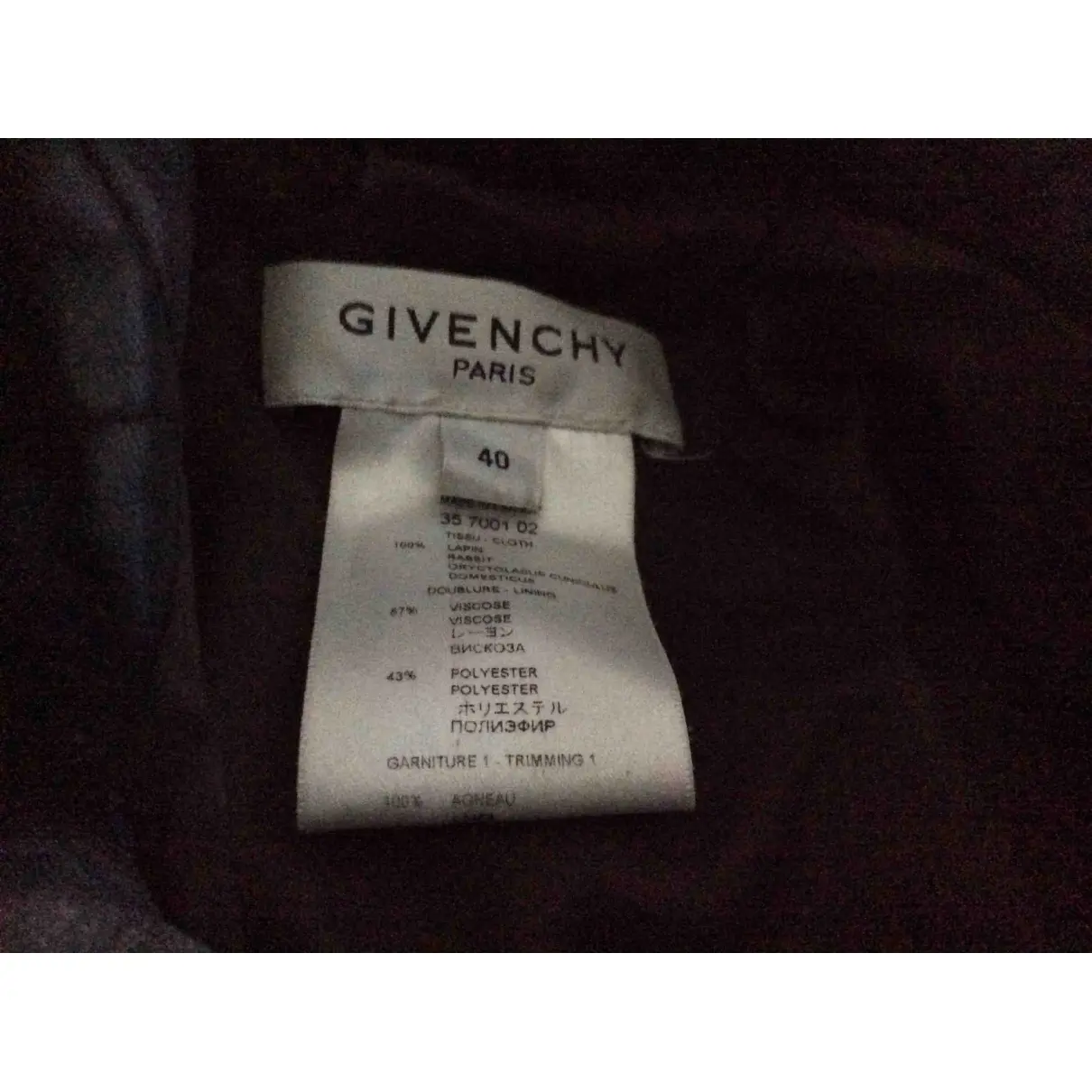 Buy Givenchy Rabbit biker jacket online - Vintage