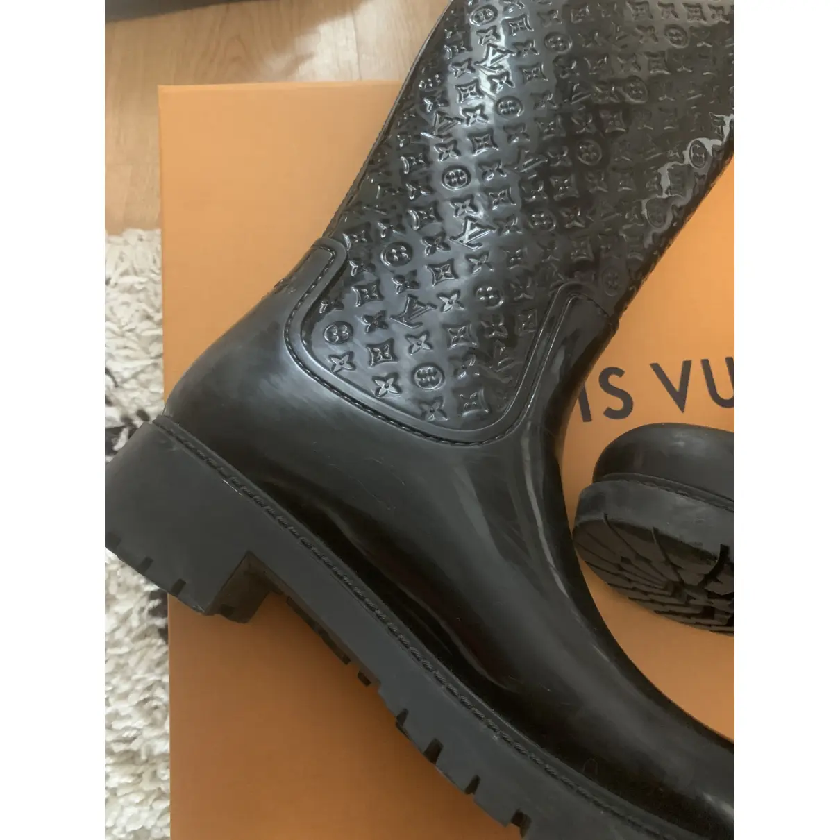 Drops wellington boots Louis Vuitton