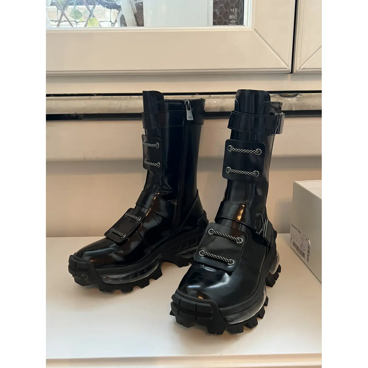 Buy Emporio Armani Wellington boots online