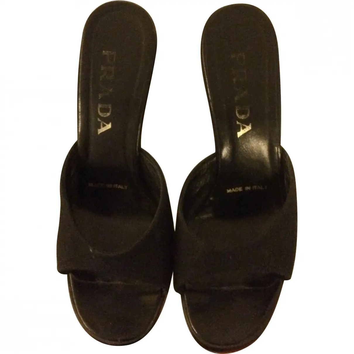 Black Sandals Prada