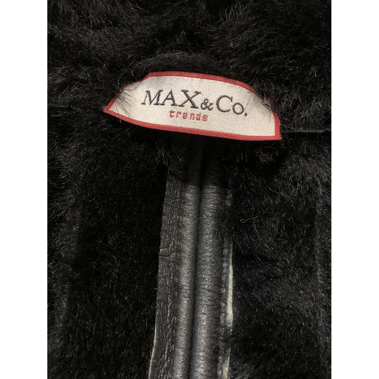 Shearling biker jacket Max & Co