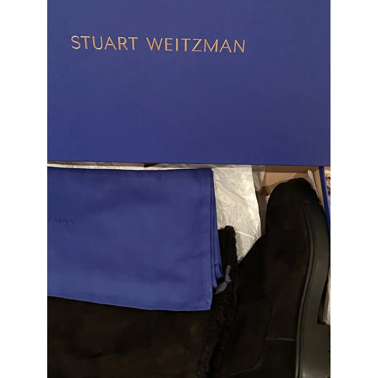 Shearling boots Stuart Weitzman