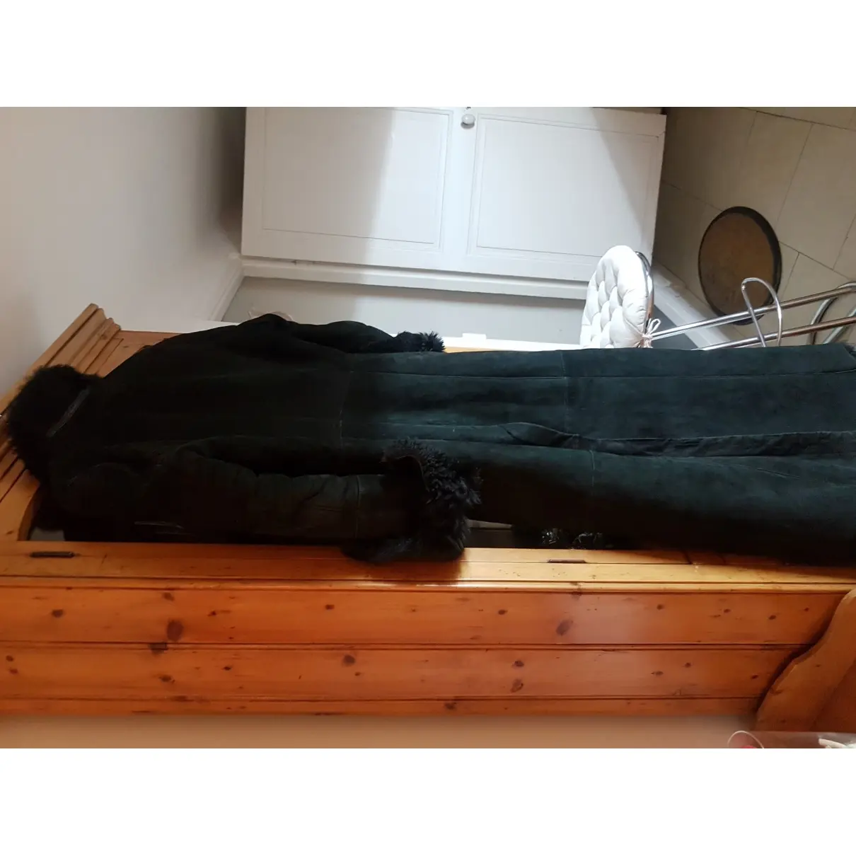 Ventcouvert Shearling coat for sale
