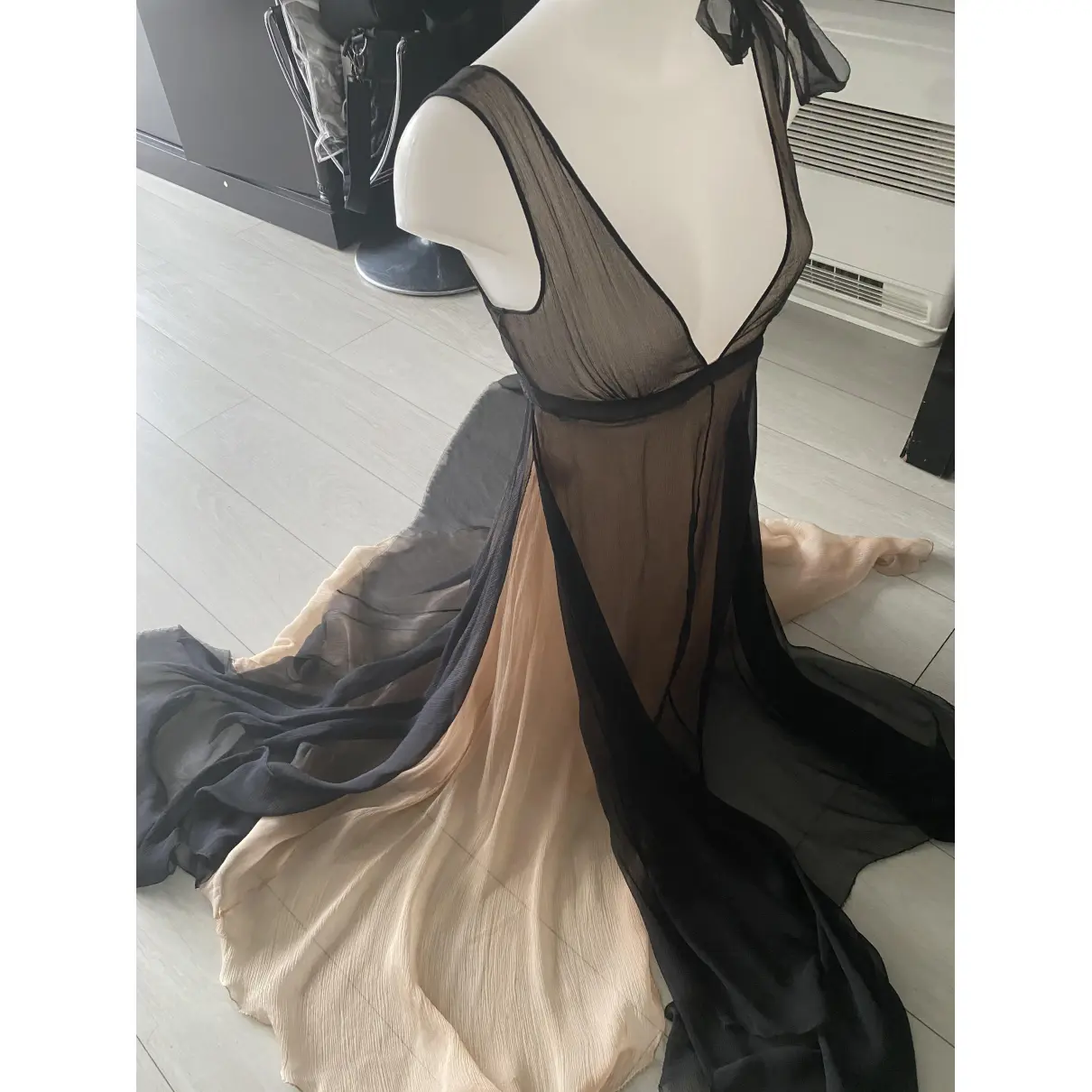 Silk mid-length dress Alessandro Dell'Acqua