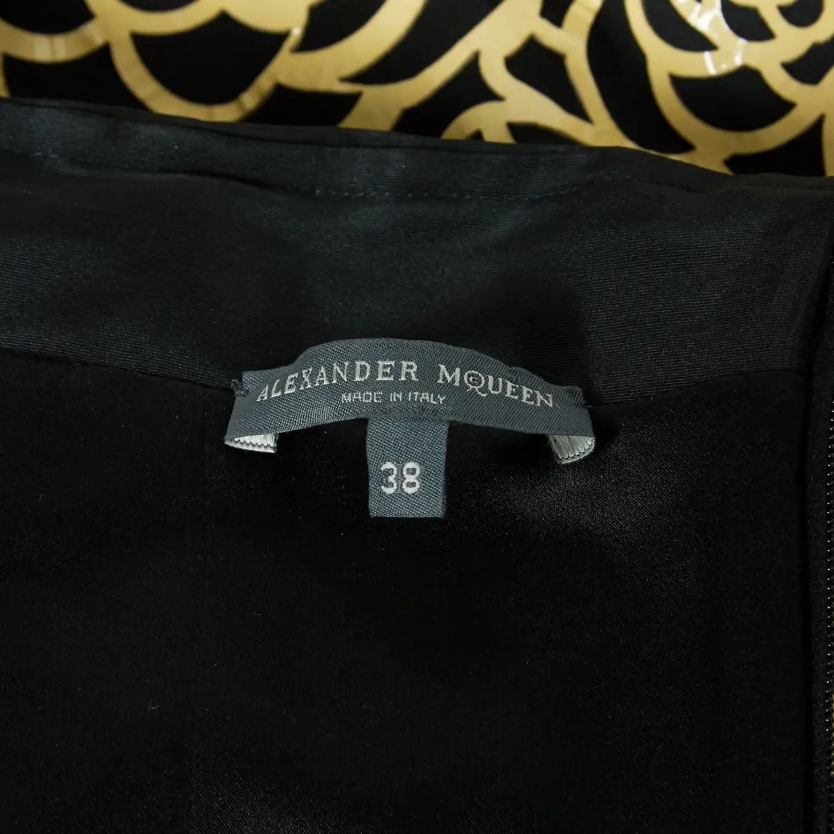 Buy Alexander McQueen Silk mid-length dress online