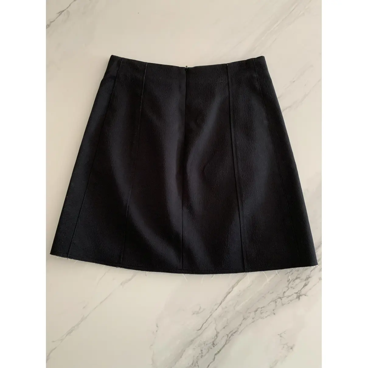 Buy Alexander McQueen Silk mini skirt online