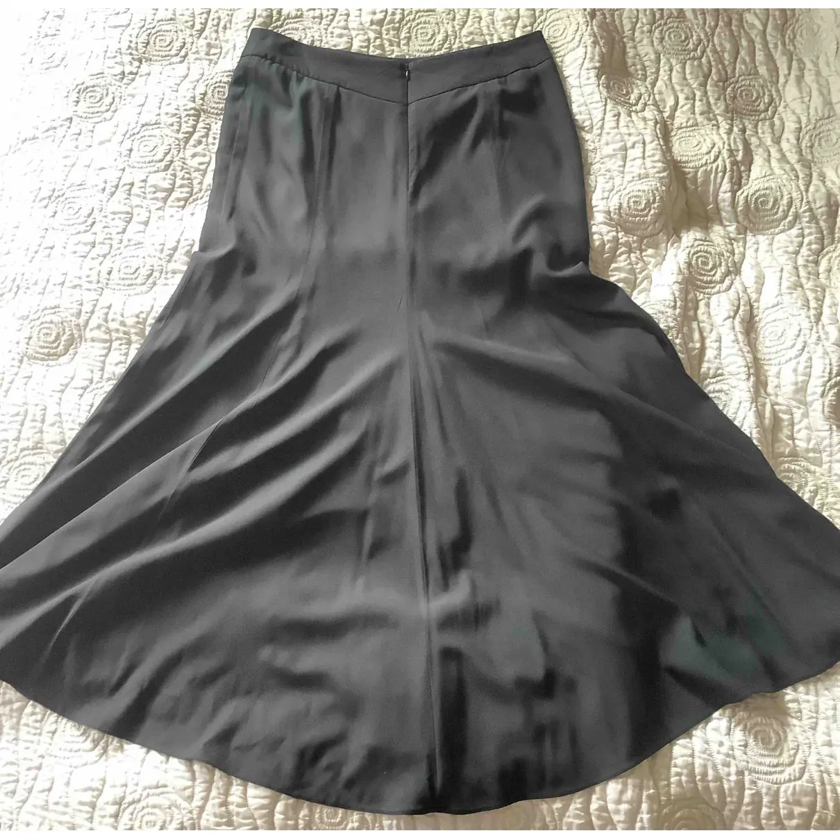 Buy Armani Collezioni Silk maxi skirt online
