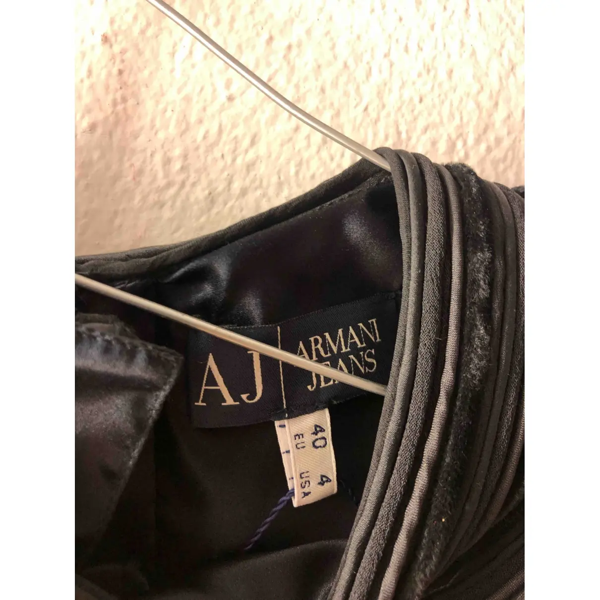 Buy Armani Jeans Silk mini dress online