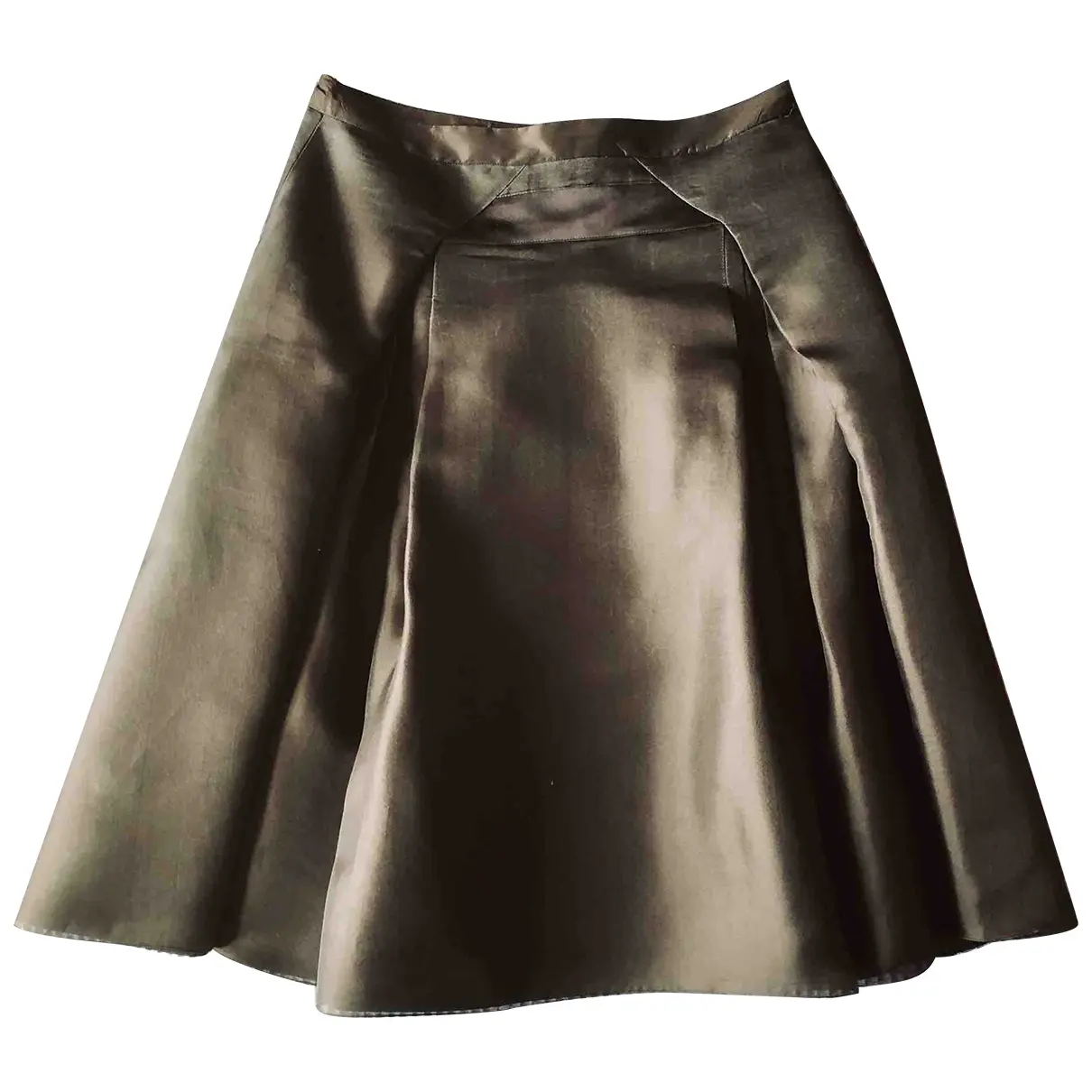 Silk mid-length skirt Celine