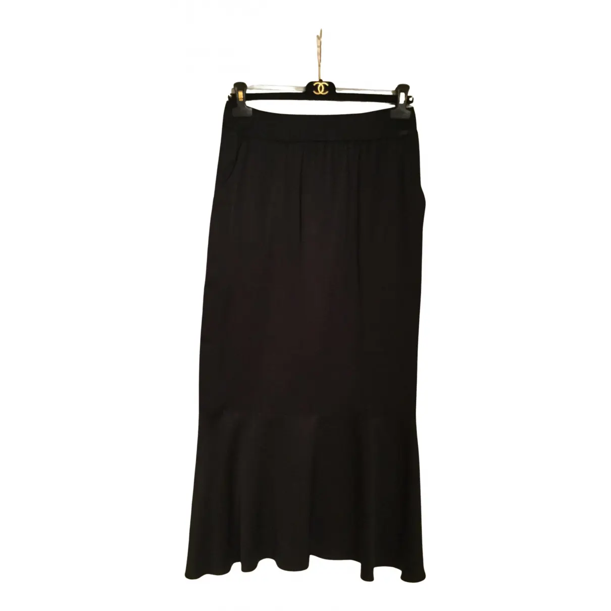 Silk maxi skirt Chanel - Vintage