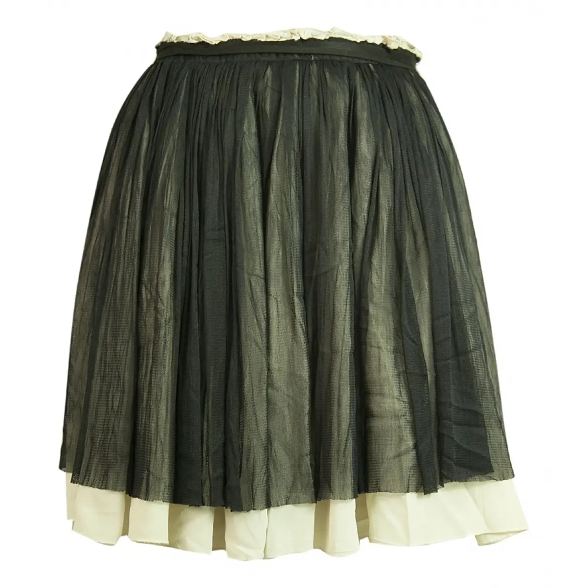 Silk mini skirt D&G