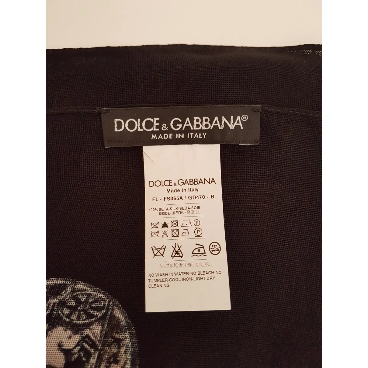 Silk cheche Dolce & Gabbana