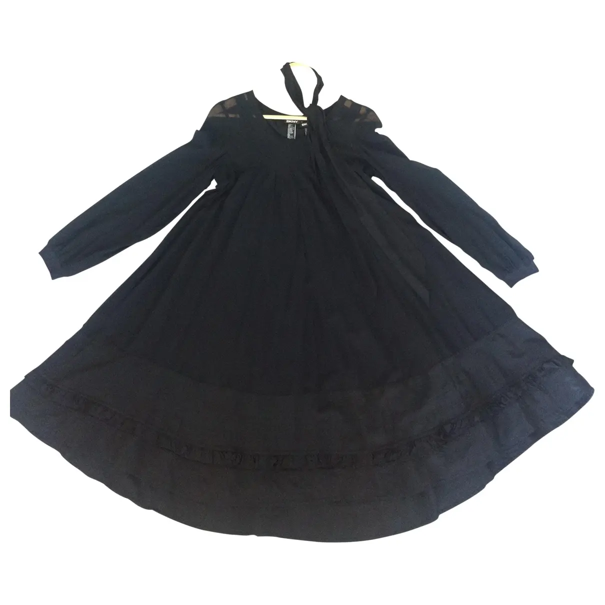 Black Silk Dress Dkny